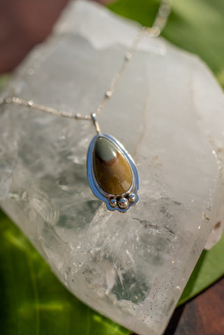 Jasper teardrop